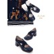 Iris Corolla Releve Cross Strap Mary Jane Shoes II(Reservation/6 Colours/Full Payment Without Shipping)